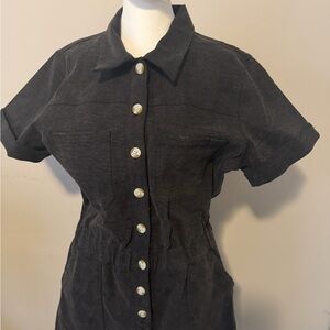 Cocky Gamecocks Black Romper NWT